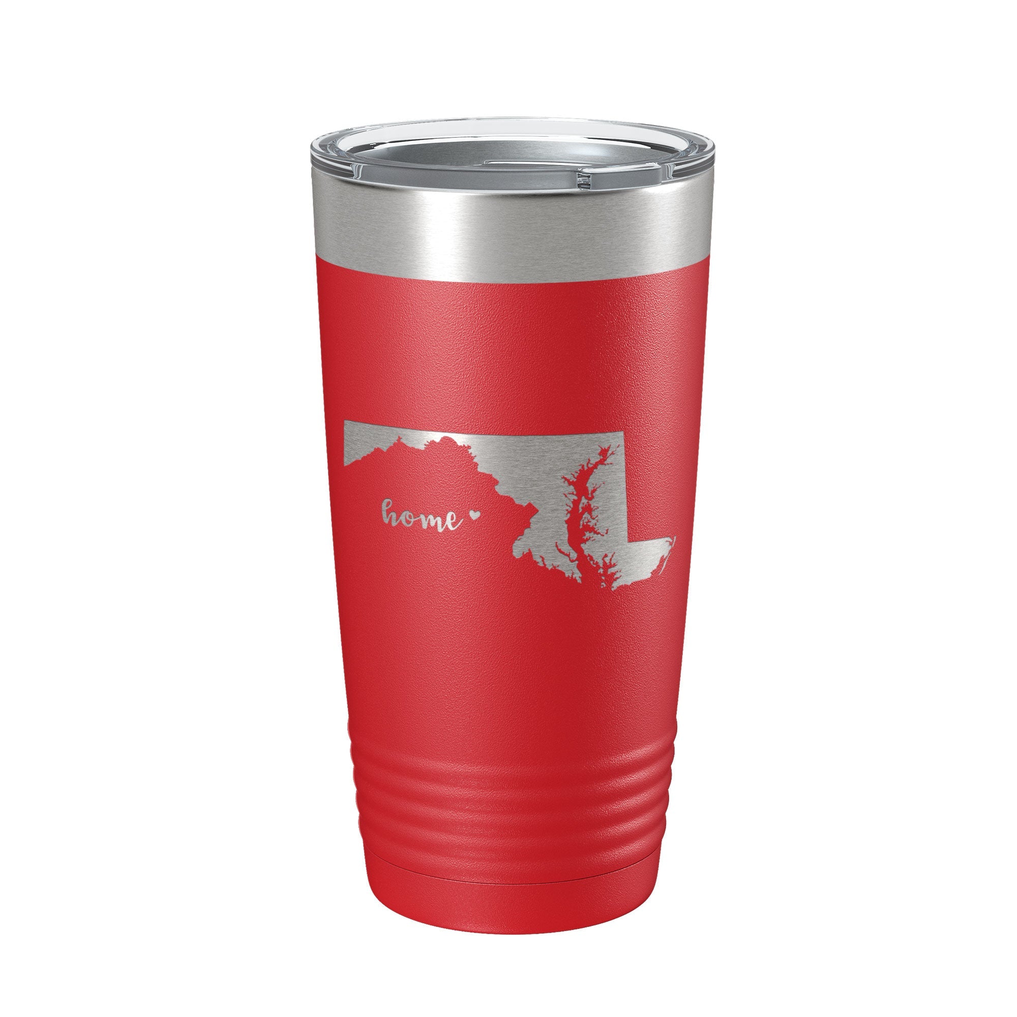 Maryland Tumbler Home State Travel Mug Insulated Laser Engraved Map Coffee Cup 20 oz-10