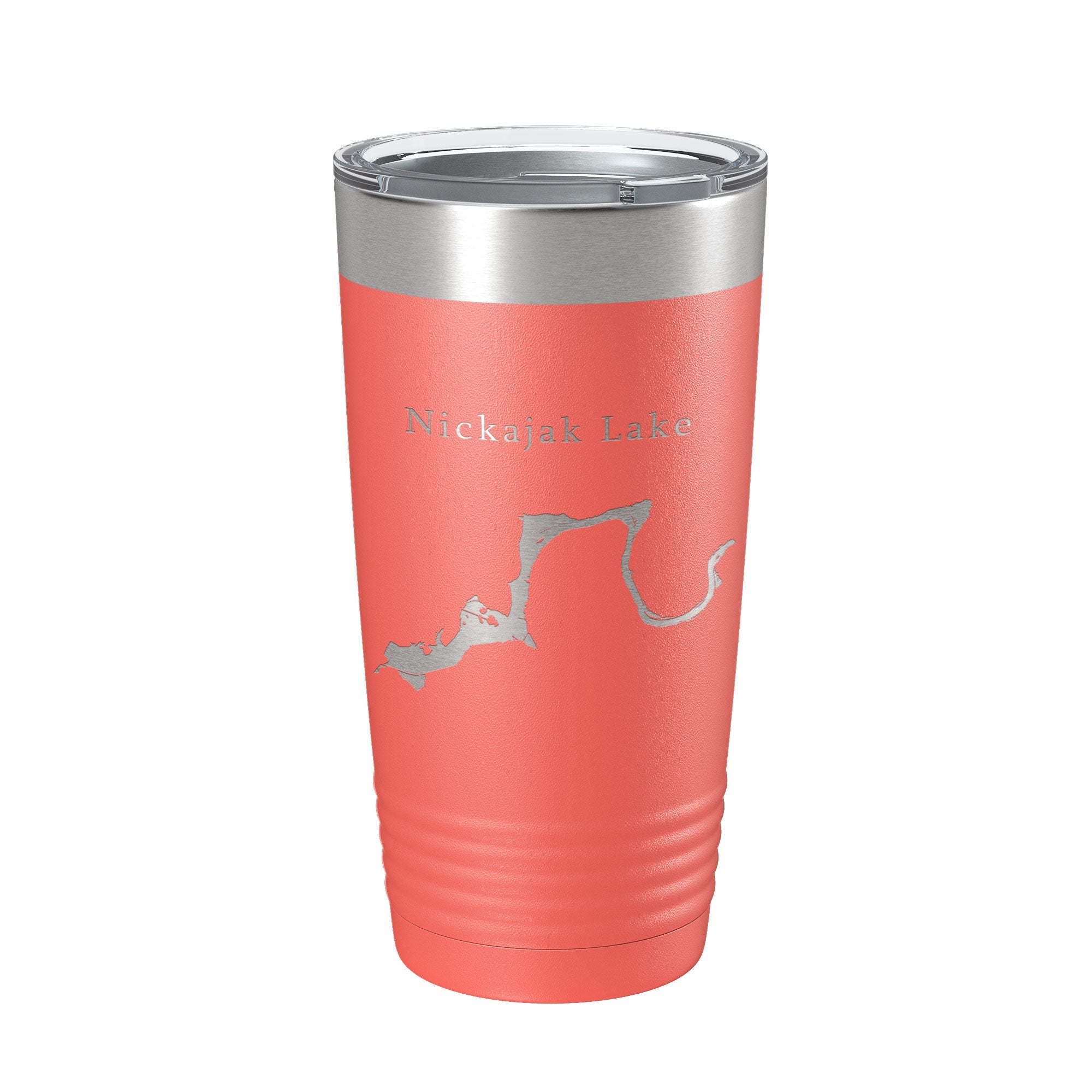 Nickajak Lake Map Tumbler Travel Mug Insulated Laser Engraved Coffee Cup Tennessee 20 oz-20