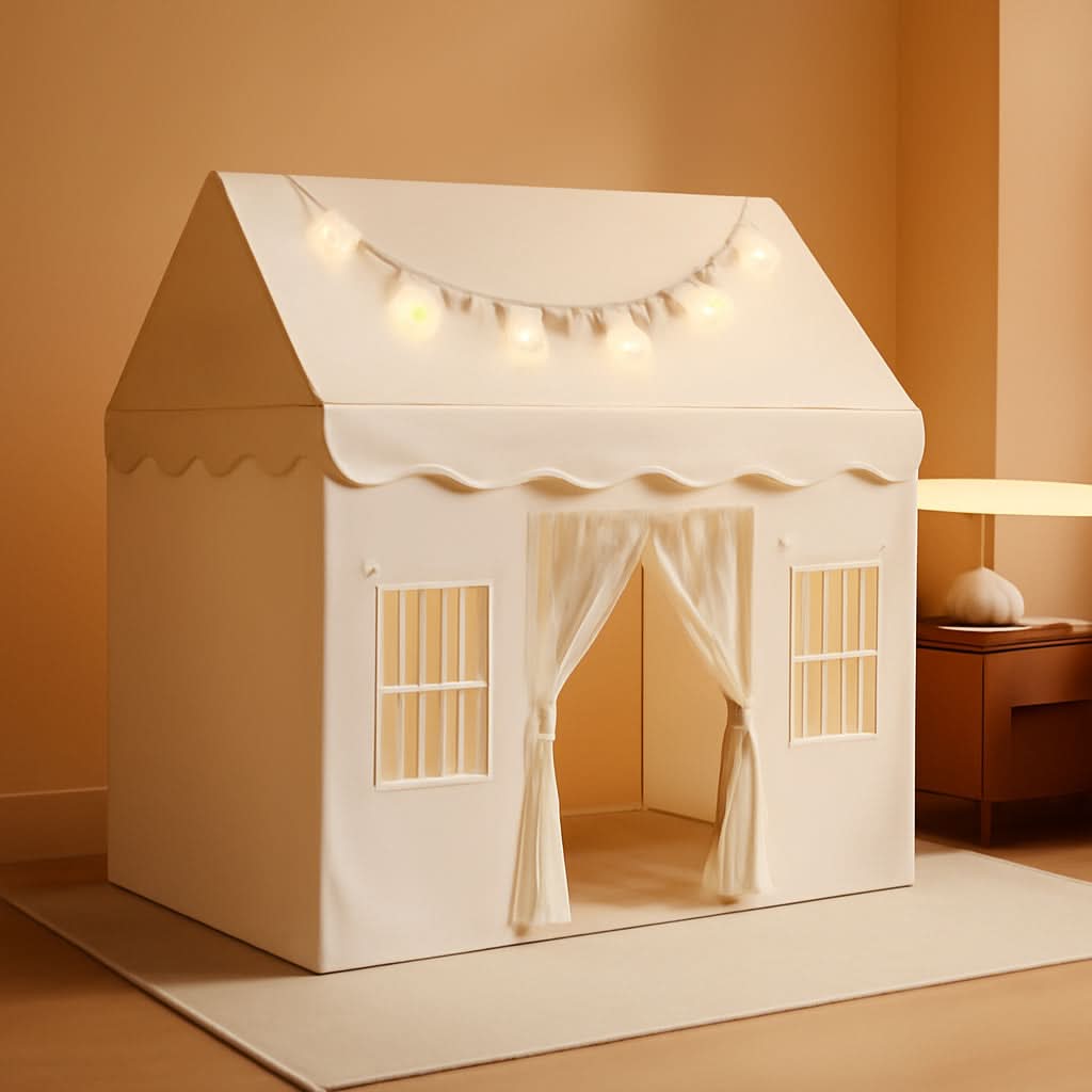 Indoor Outdoor Playroom Tent Size 51x35x52 InchesTall-0