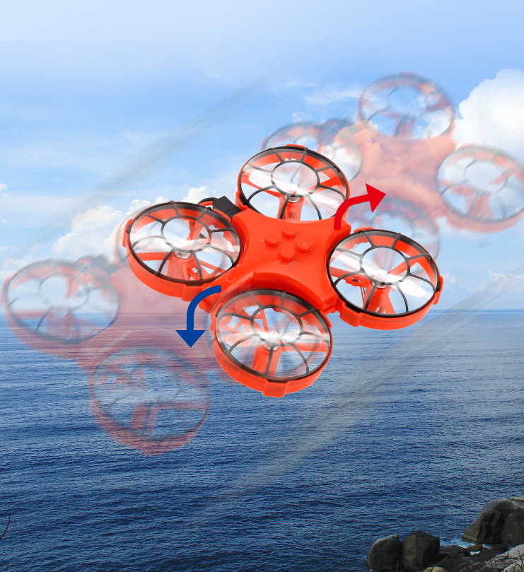 A150 Upgraded Mini Drone with RC Car and Hovercraft