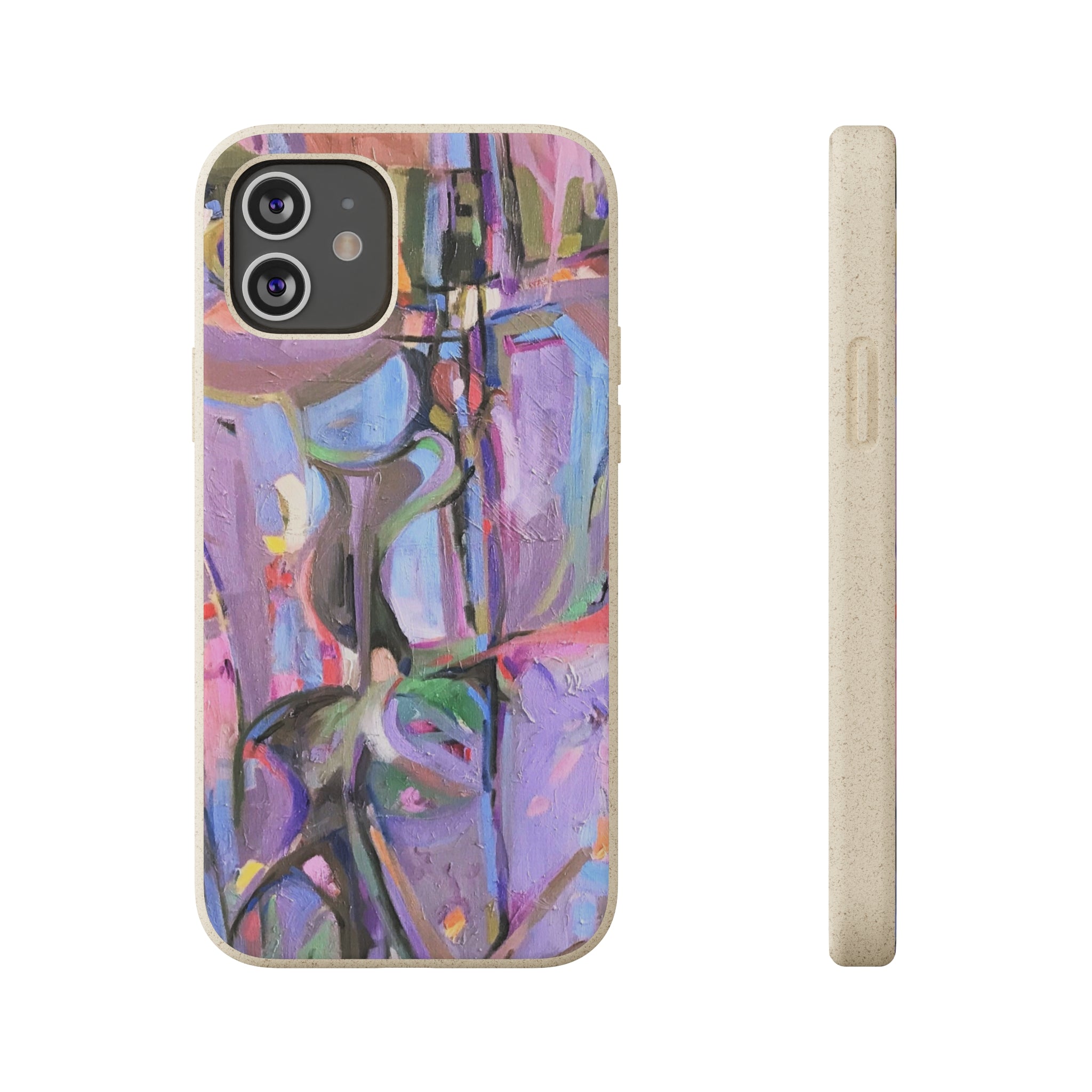 Biodegradable Phone Case with 'Passages' Abstract Original Artwork by Barbara Cleary-27