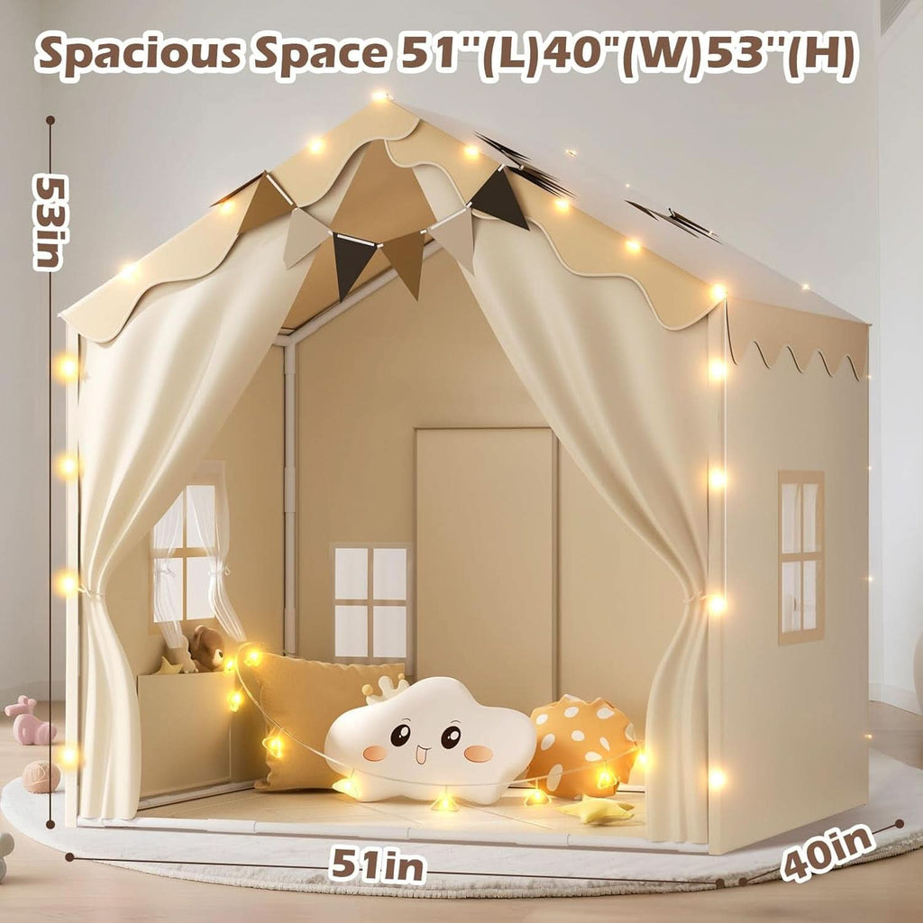 Kids Play Tent Oversized 53By40By51 Inches Dual Doors-2