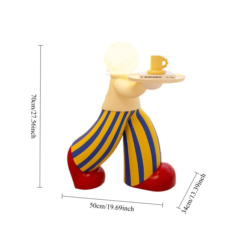 Doll-Themed Side Table | Rechargeable Floor Lamp-5