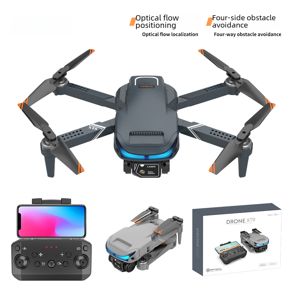 XT9 HD Dual Camera Drone with Optical Flow Stabilization