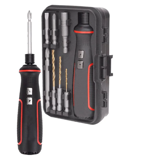 Electric Screwdriver Kit with 7 Included Bits (One Set)