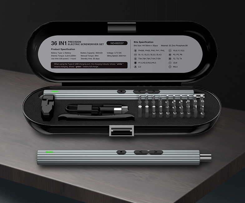 36 in 1 Precision USB C Electric Screwdriver Set