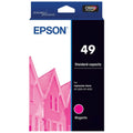 Original Epson 49 Standard Yield Magenta Ink Cartridge, C13T10E392-0