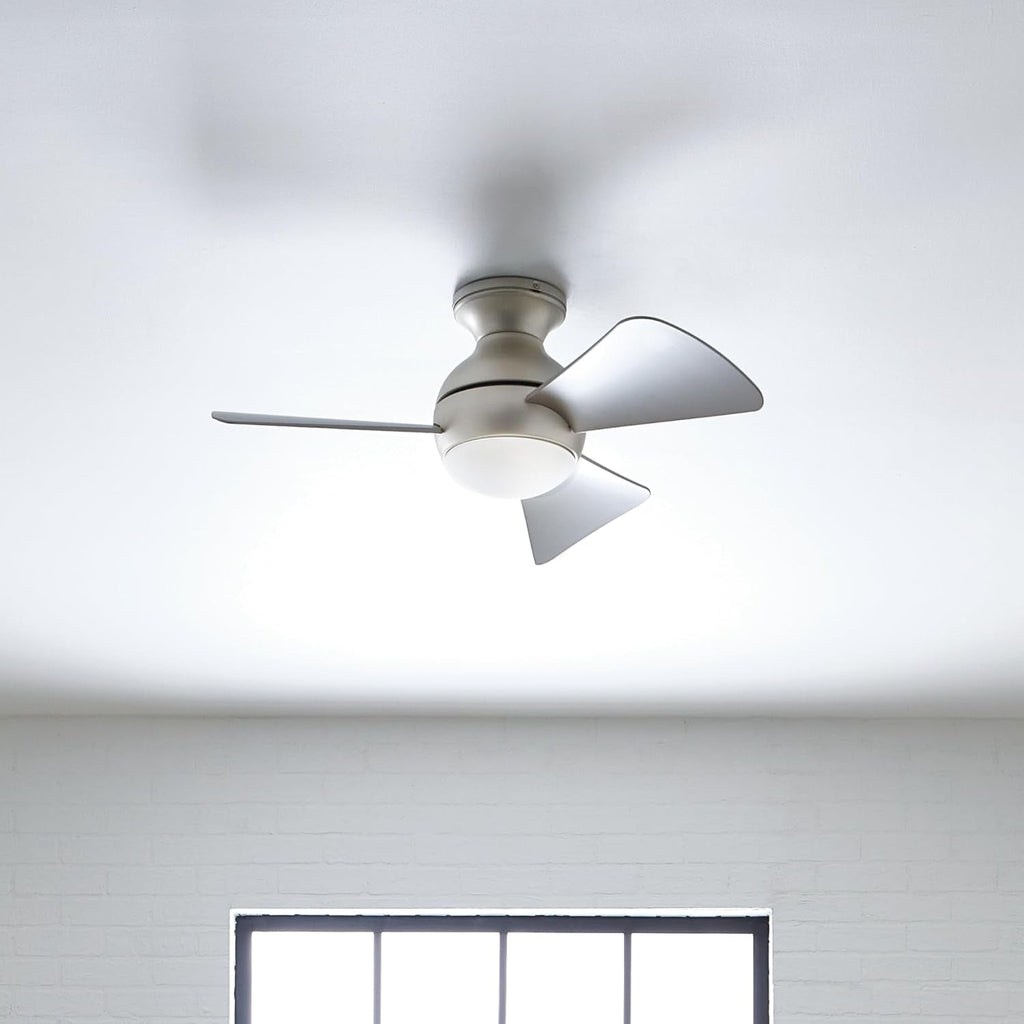Premium Architectural Ceiling Fan 34Inch Brushed Nickel Finish-3