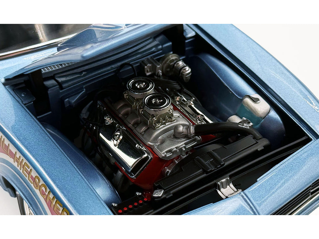 1967 Chevrolet Camaro "Mr. Bardahl Drag Car" Blue Metallic with Red and White Graphics Limited Edition to 312 pieces Worldwide 1/18 Diecast Model Car by ACME-3