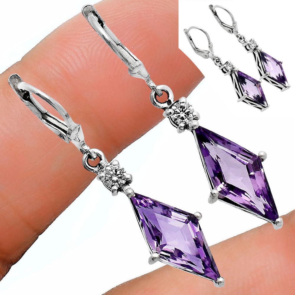 Marquise Gemstone Pendant Earrings Jewelry Set 925 Sterling Silver AGT1005 T-1016-4