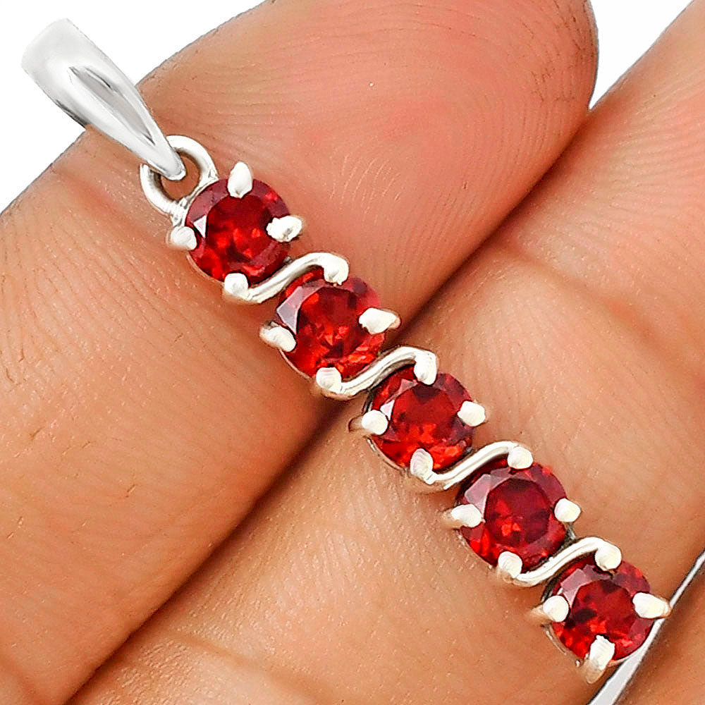 Vertical Gemstone Bar Set 925 Sterling Silver Earrings Pendant Jewelry AGT1013 T-1023-3