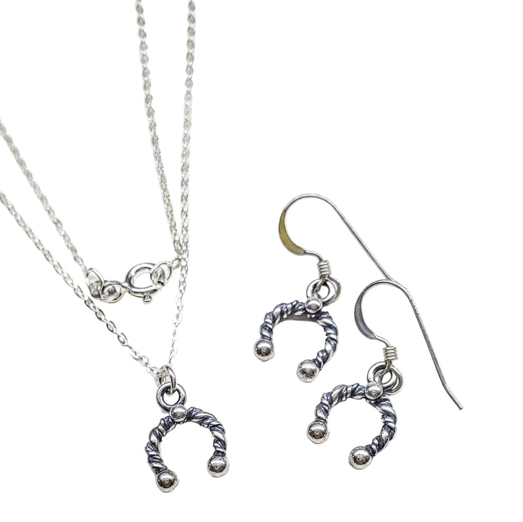 Handmade Sterling Silver Horseshoe Jewelry Limited Edition-0