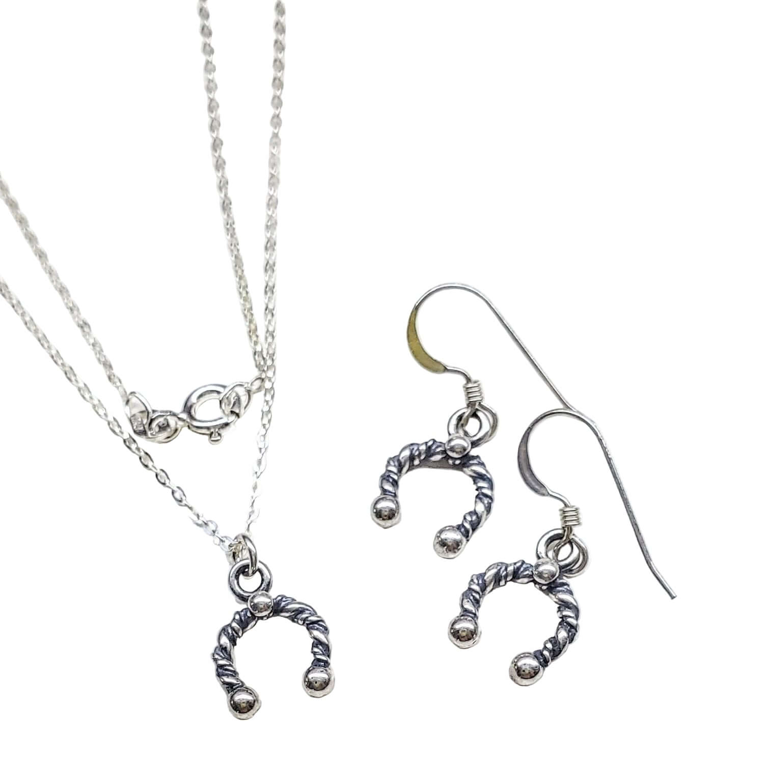 Handmade Sterling Silver Horseshoe Jewelry Limited Edition-0