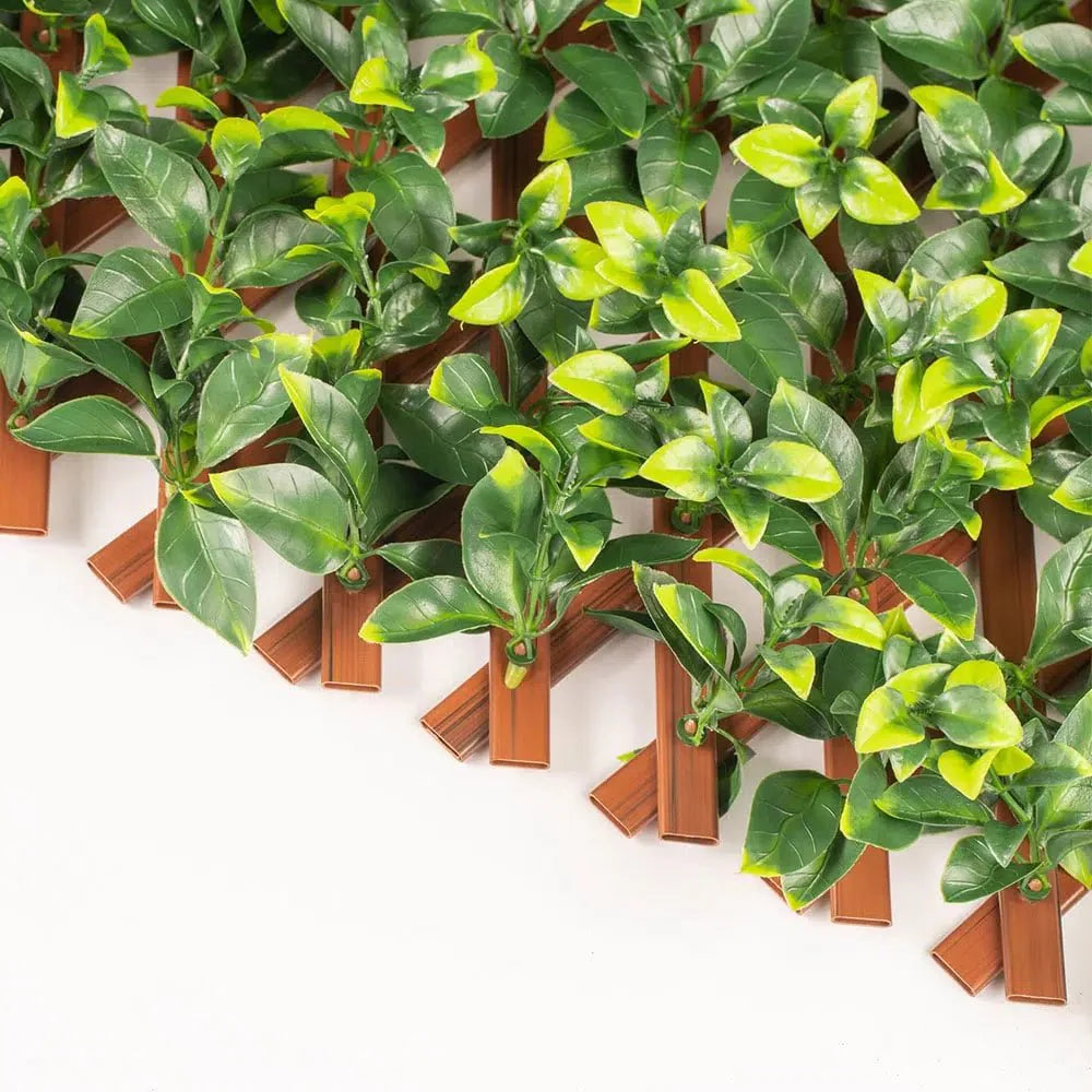 Jasmine Expandable Artificial Trellis Privacy Screen 72×36in – UV Resistant-3