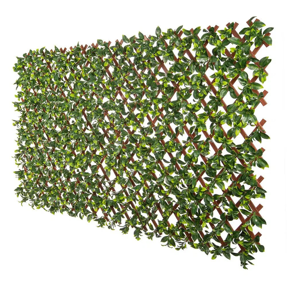 Jasmine Expandable Artificial Trellis Privacy Screen 72×36in – UV Resistant-0