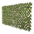 Jasmine Expandable Artificial Trellis Privacy Screen 72×36in – UV Resistant-0