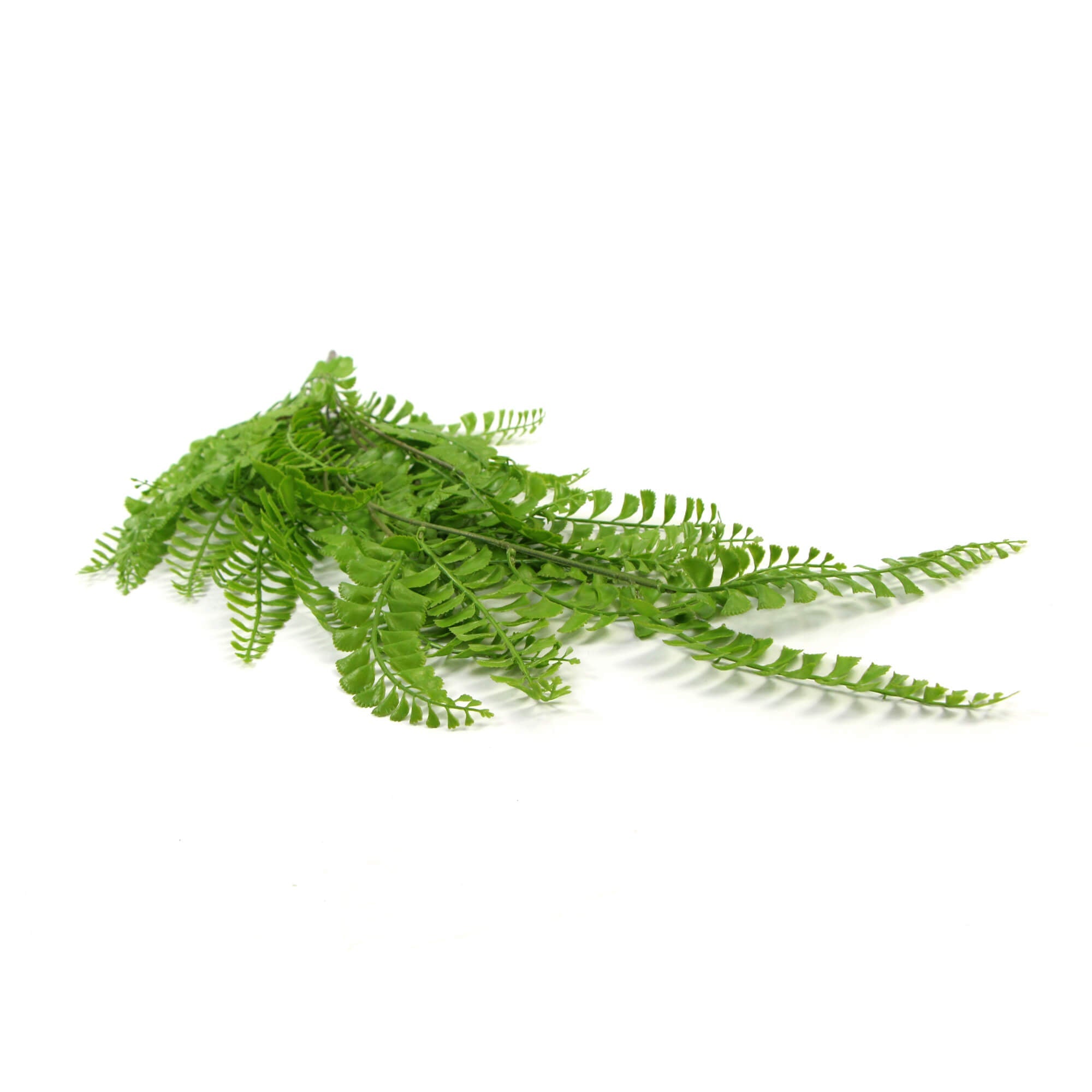 Dark Green Button Fern Artificial Hanging Plant 31in – UV Resistant-4
