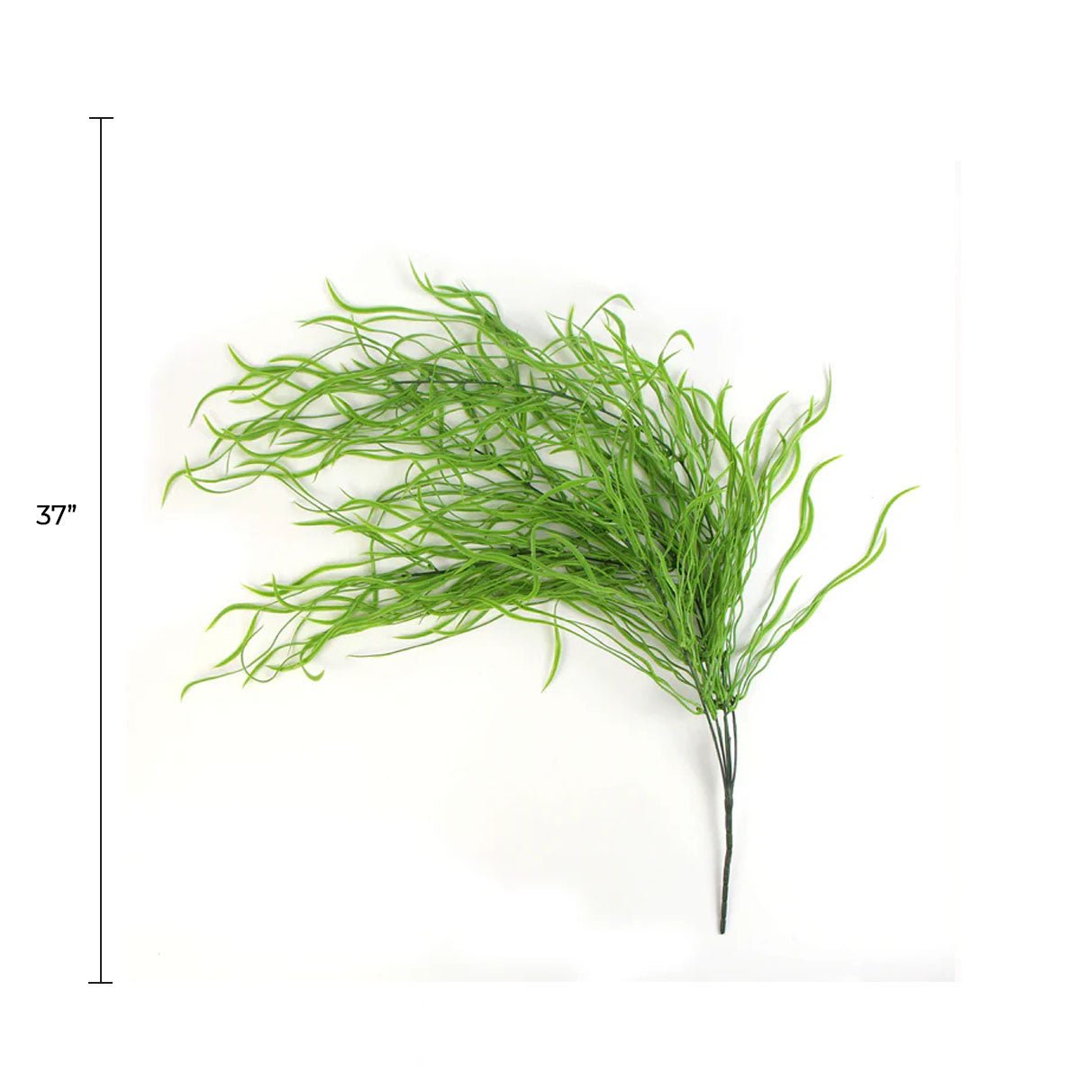 Weeping Willow Grass Artificial Hanging Bush 37in – UV Resistant-1