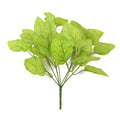 Philodendron Golden Leaf Artificial Hanging Bush 11in-0