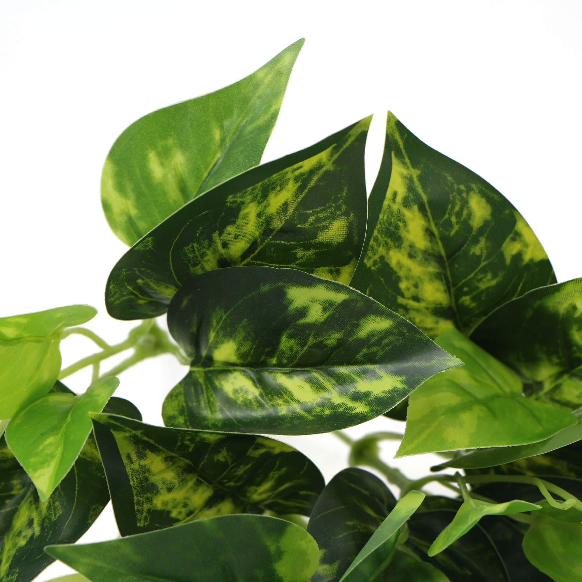Pothos Devil's Ivy Artificial Hanging Bush 9.5in-3