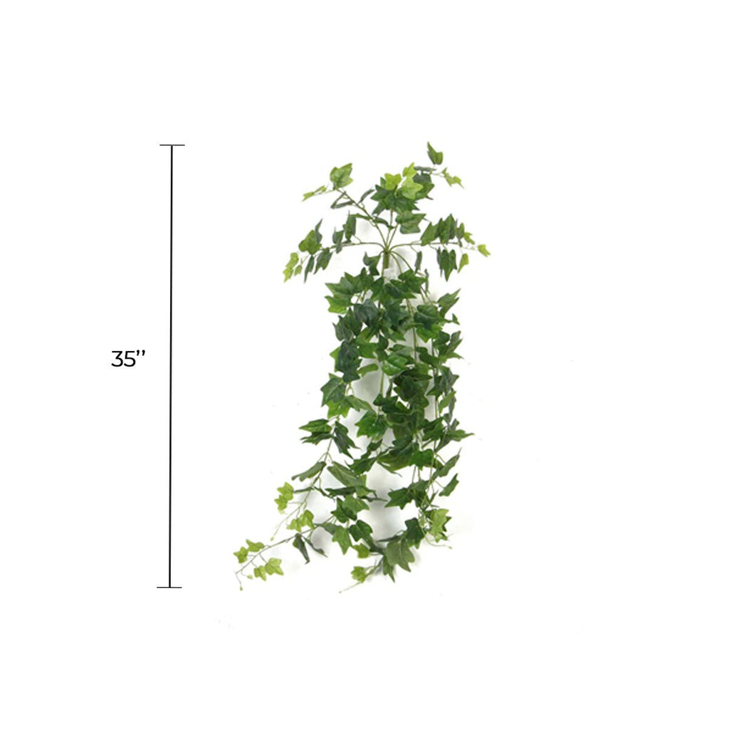 Nearly Natural Ivy Artificial Hanging Bush Pack of 10-1
