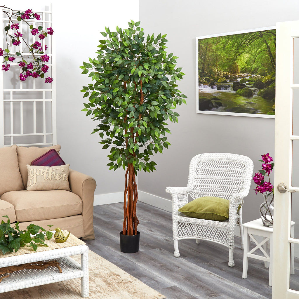 Artificial Ficus Tree 6.5’-3