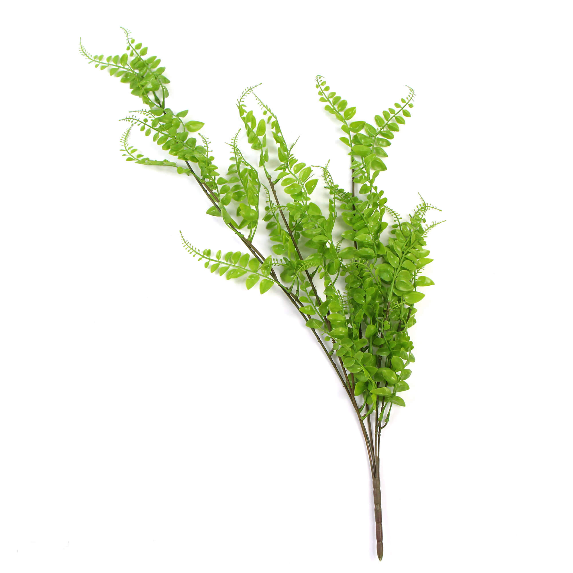 Light Green Button Fern Artificial Hanging Plant 31in – UV Resistant-2