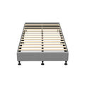 NNEED Bed Frame King Single Fabric Grey