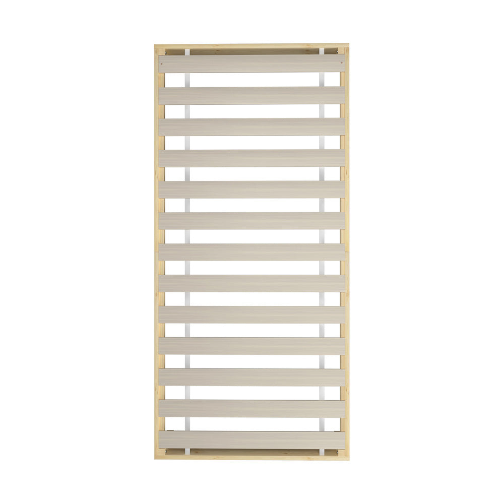 NNEED Bed Frame Single Size Pine Wood Bed Base
