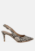 Baobab Slingback Stiletto Heel Sandals-0