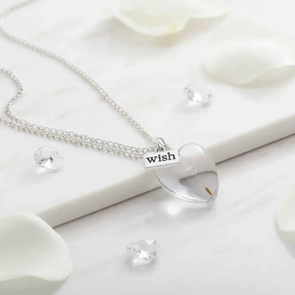 Boho Dandelion Crystal Pendant Necklace Charm Jewelry for Women & Men-8
