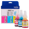 Original Brother BT5001 High Yield Tri-Colour ink bottle-3 Pack-0
