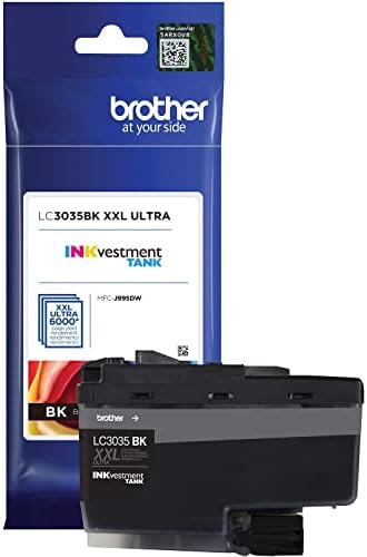 Genuine Brother LC3035BK XXL Black Ultra High-Yield INKvestment Ink Tank-0