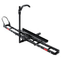 NNEDSZ Motorcycle Motorbike Carrier Rack 2 Towbar Arm Rack Dirt Bike Ramp Steel-0
