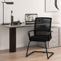Office Guest Chair with Lumbar Support for Waiting Room-2 Pieces-0