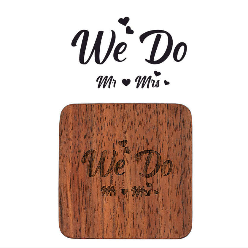 Custom Engraved Jewelry Box – Wooden Earring & Pendant Storage Case-5