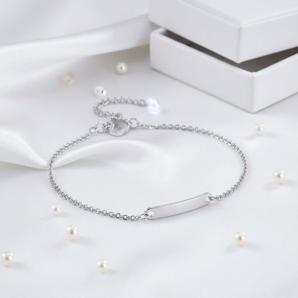Custom Engraved Name Bracelet – Personalized Stainless Steel Jewelry for Women-5