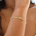 Custom engraved name bracelet Personalized Name Bracelet Jewelry-4
