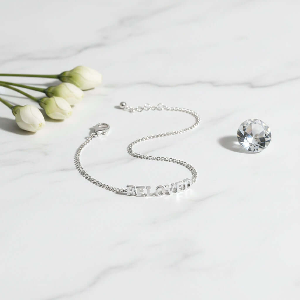 Custom engraved name bracelet Personalized Name Bracelet Jewelry-7