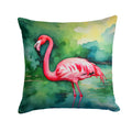 Flamingo Throw Pillow-0