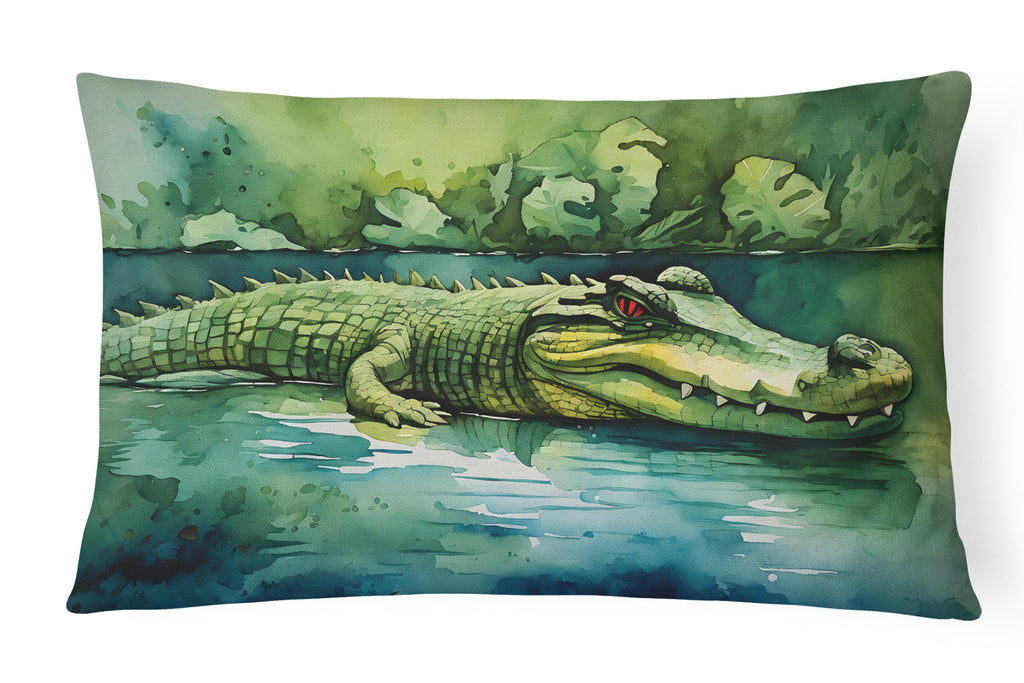 Crocodile Throw Pillow-0