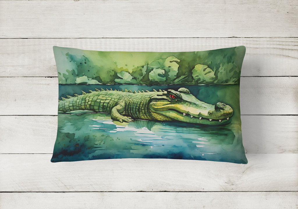 Crocodile Throw Pillow-1