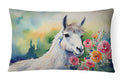 Llama Throw Pillow-0