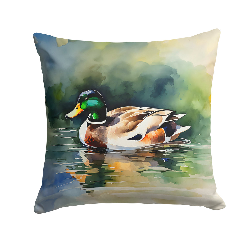 Mallard Throw Pillow-0
