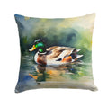 Mallard Throw Pillow-0