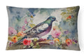 Pigeon Throw Pillow-0