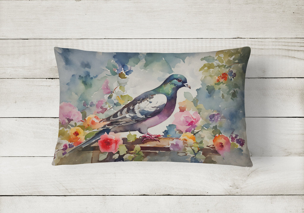 Pigeon Throw Pillow-1