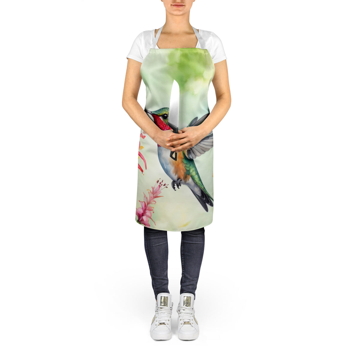 Broadtailed Hummingbird Apron-4