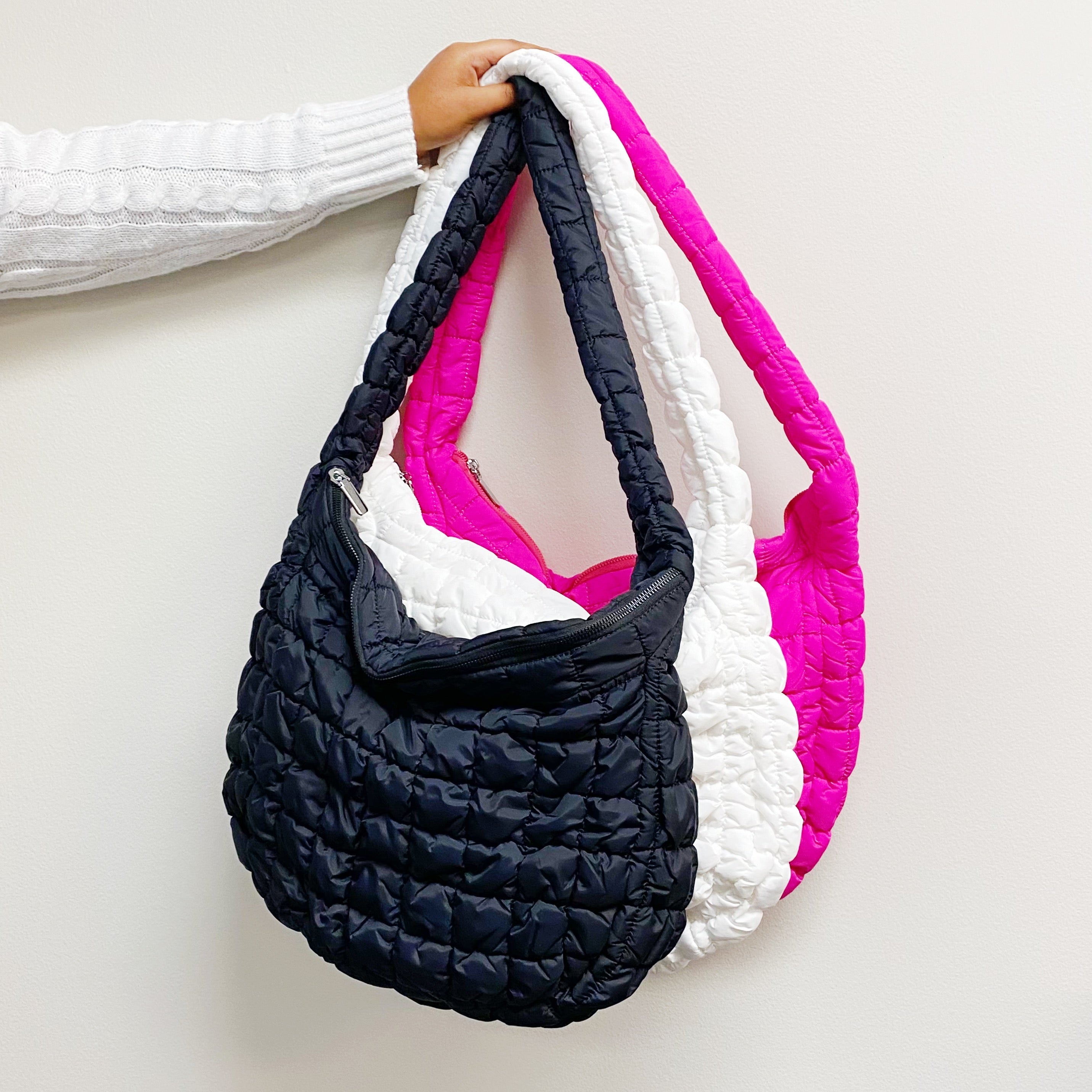 Carry All Quilted Cross Body Bag-1