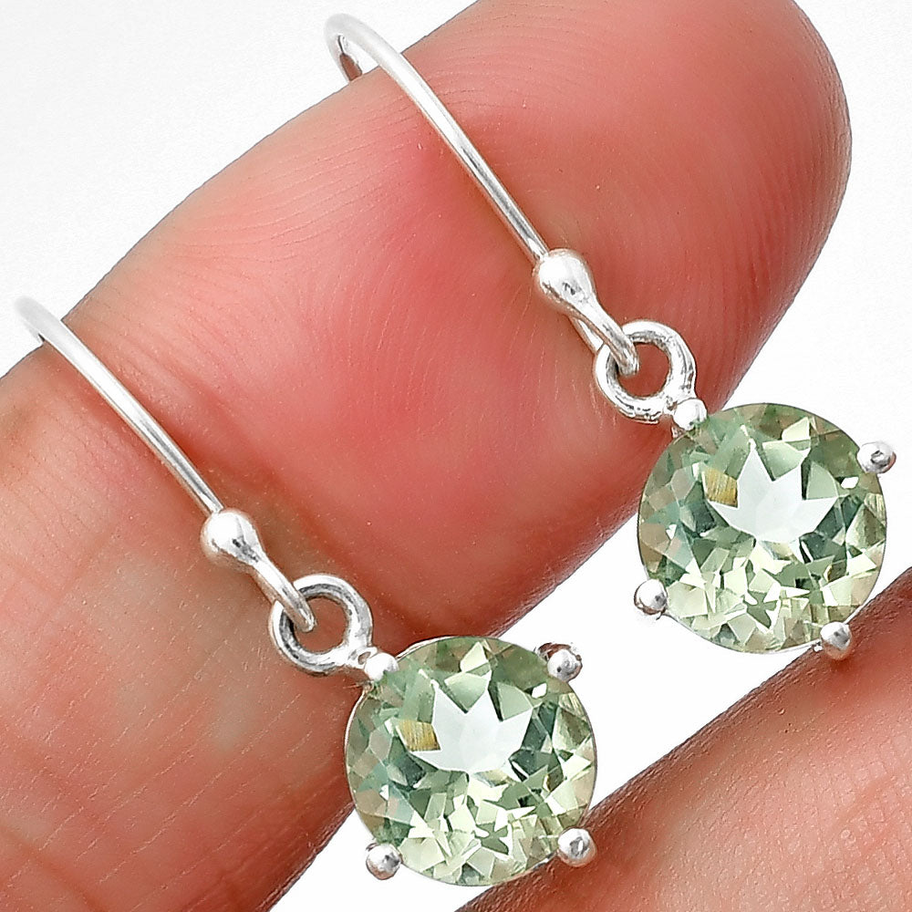 Round Gemstone 925 Sterling Silver Earrings & Pendant Jewelry Set DGT01052 T-1003-4
